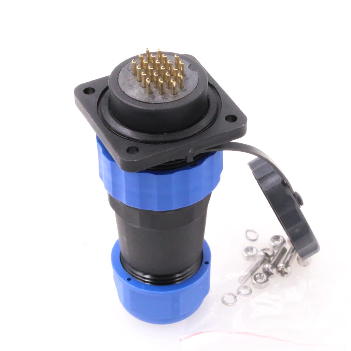 Eonvic SD28 22Pin Waterproof Connector Auto Plug Socket IP68 Panel Waterproof Cable Weipu Wire Connector (22Pin) - Image 2
