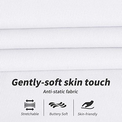 Image of MANCYFIT Half Slip Shorts Culotte for Women Split Skirt Lace Pettipants Snip 7-9 inch Inseam
