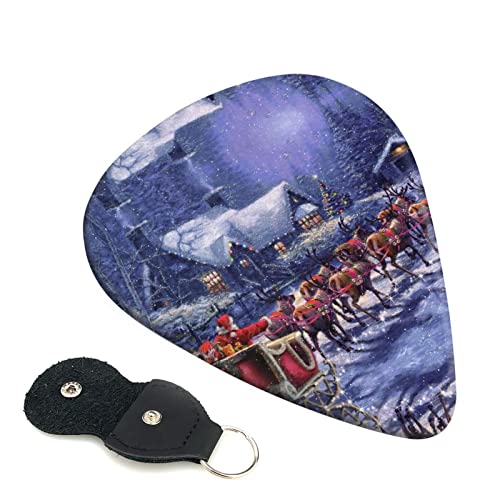 Snow Night Lot de 6 médiators pour guitare acoustique, guitare électrique, basse, ukulélé – Fin, moyen et épais - Les Beatles, Paul McCartney, John Lennon, RIngo Starr, George Harrison Snow Night Lot de 6 médiators pour guitare acoustique, guitare électrique, basse, ukulélé - Fin, moyen et épais