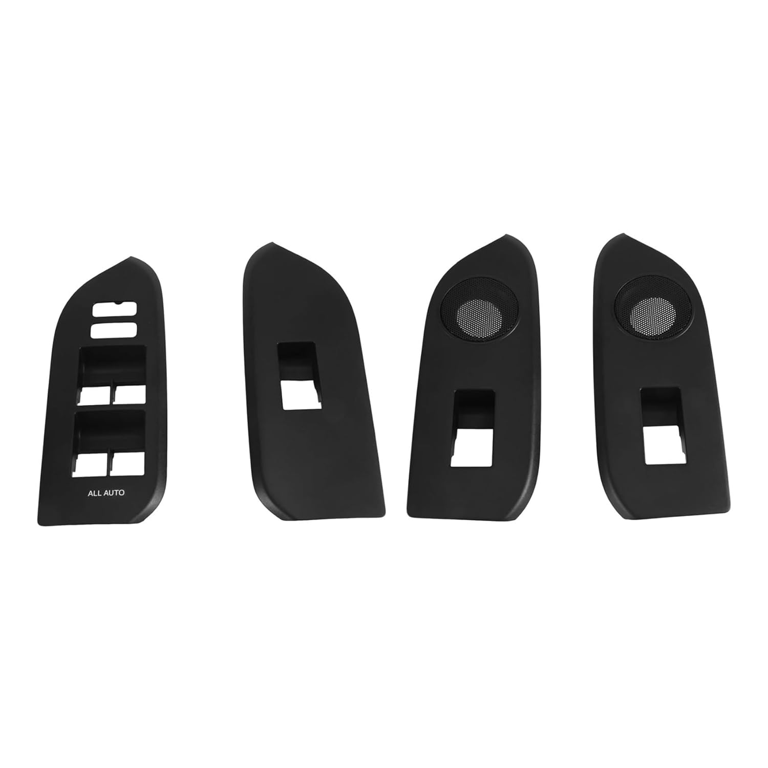 Car Left Right Front Rear Window Lift Switch Trim Panel Compatible with Prado LC150 2010-2019 7427260240C0