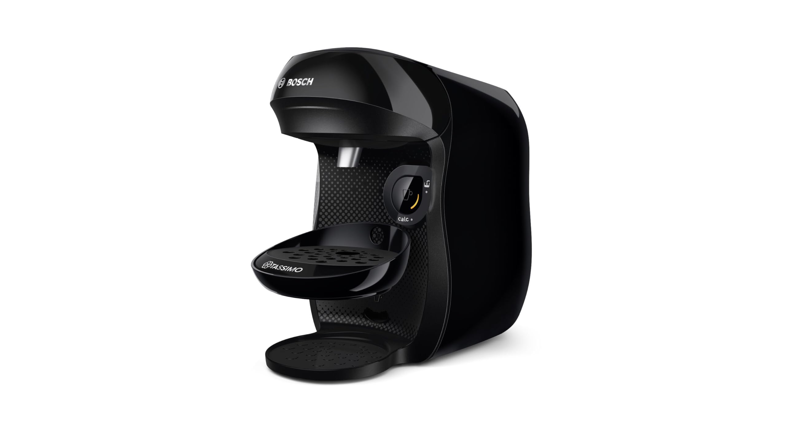 Bosch Tassimo Happy friendly TAS102EA Machine à café multi-boissons OneTouch cafétière à dosettes Intellibrew noir