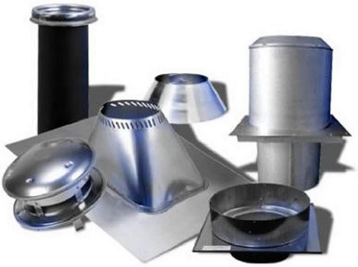 Selkirk Metalbestos 6TFCK Stainless Steel Flat Ceiling Support Kit, 6