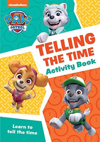 PAW Patrol Telling the Time Activity Book