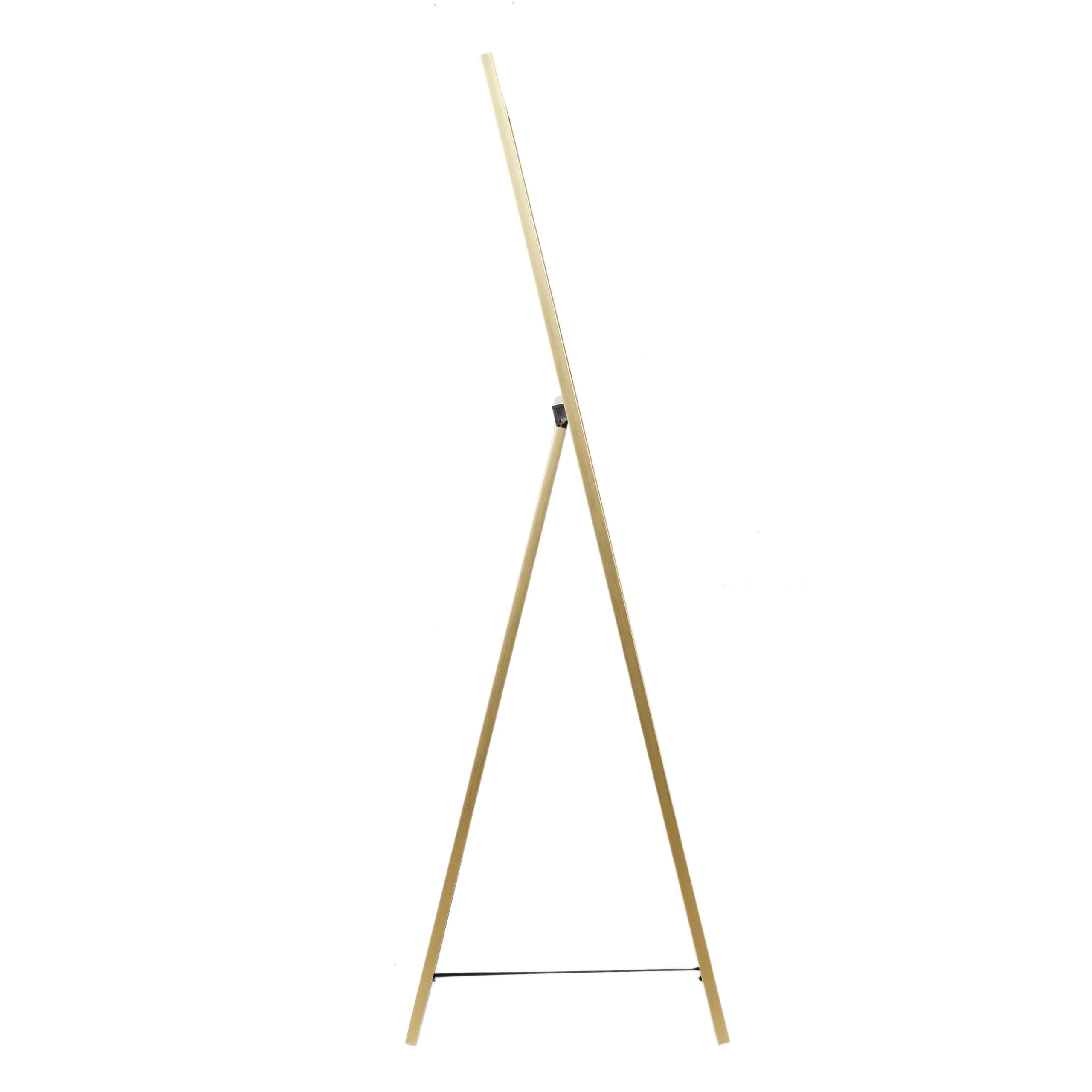 Miroir sur Pied Doré 124 cm, Design Raffiné pour Salon, Chambre ou Bureau