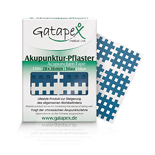 Gatapex Medical Ltd. Gitter - Apósitos para acupuntura, color azul