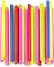 EXTRA LARGE Milkshake Straws 1/2 Inch Wide 8 1/2 Inch Long (50)