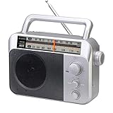 Excelente recepción; esta radio portátil tiene una gran recepción para recibir emisoras; la antena telescópica ajustable garantiza una señal de radio estable ultrafuerte; mejorar las capacidades de recepción de AM y FM; escuchar más estaciones de radio