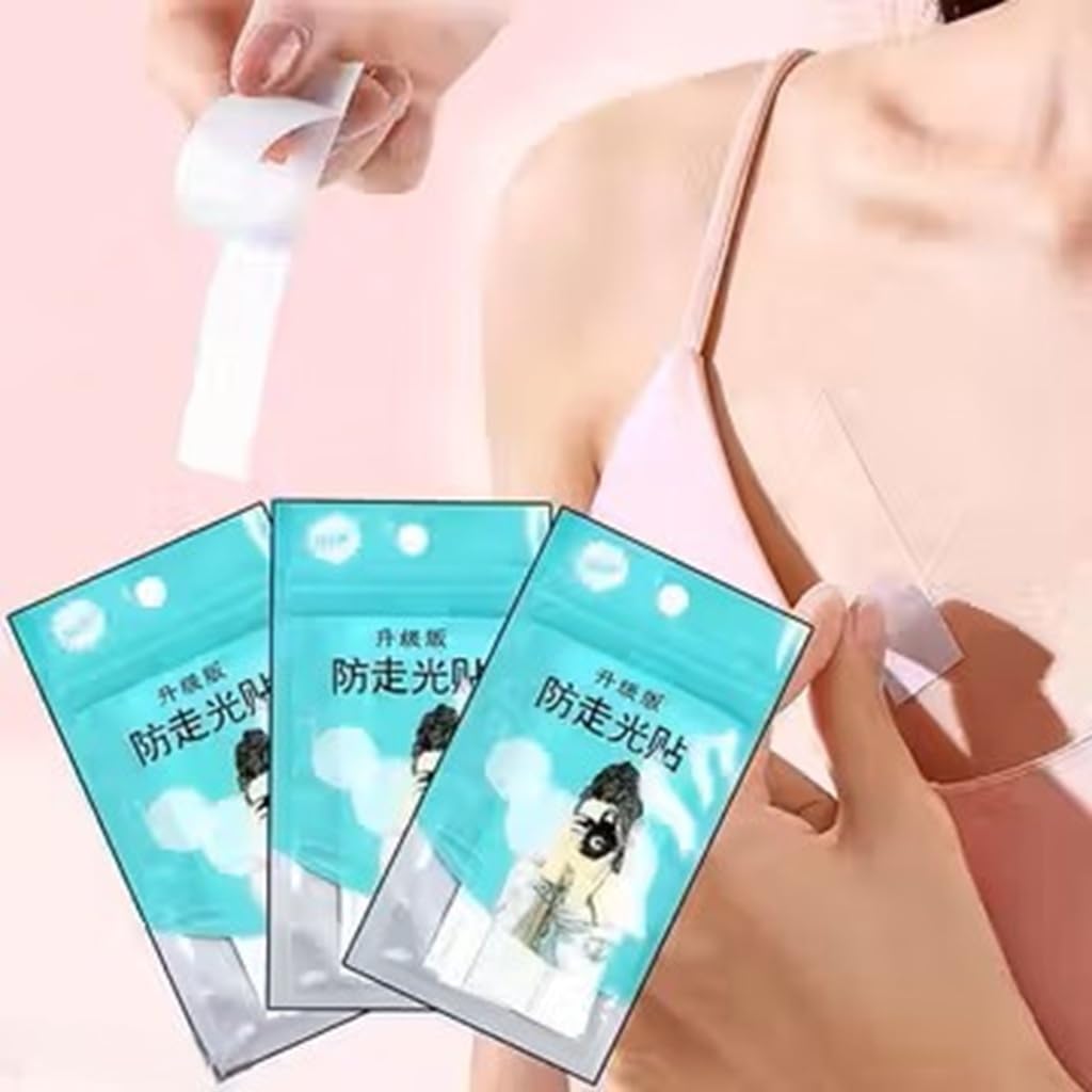 (108 Pcs) Bra tape Double Sided Tape for Clothes Fashion Dressing Tape/Invisible Double-sided Body Tape, Clothing Bra Strip, Bikini Tape for Women, Body Clothing Stickers (36*3 = 108 Stripes)|MAL-P118-image-10