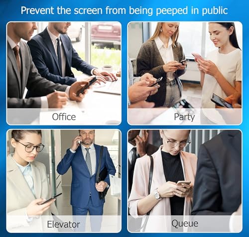 Image of Tempered Glass Screen Protector (For iPhone 16 Plus (Privacy))