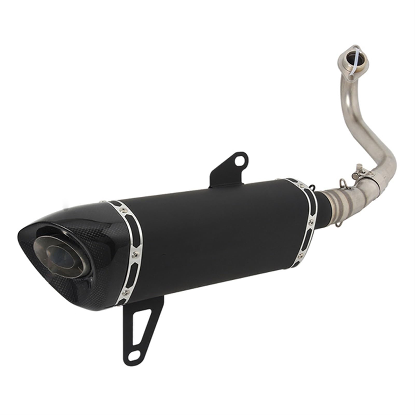 Système D'échappement Complet pour Moto pour Tricity 300 2020-2024, Tuyau De Liaison Avant, Silencieux en Fibre Carbone DB Killer