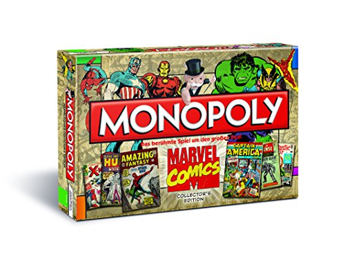 Preisvergleich Produktbild Winning Moves 43270 - Monopoly: Marvel Comic Book