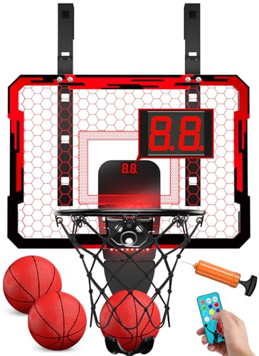 QDRAGON Adjustable Height Basketball Hoop