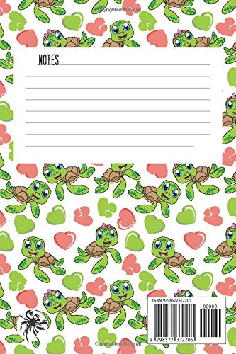 Turtles are awesome: Cute Notebook for Turtles Lovers Turtle Journal for Kids ( 110 Lined pages - Image 2