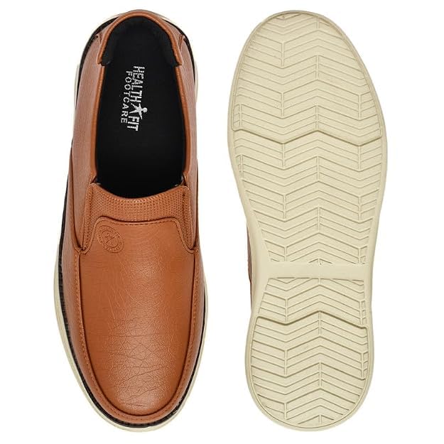 Image of HEALTH FIT Super Comfortable & Breathable Soft Sole Ultra-Lightweight Shoes Everyday Stylish & Durable Classic Design Shoe for Men's 1732