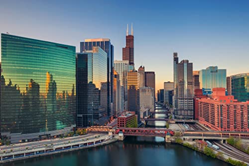 Lais Puzzle Chicago, Illinois, USA, la sera 2000