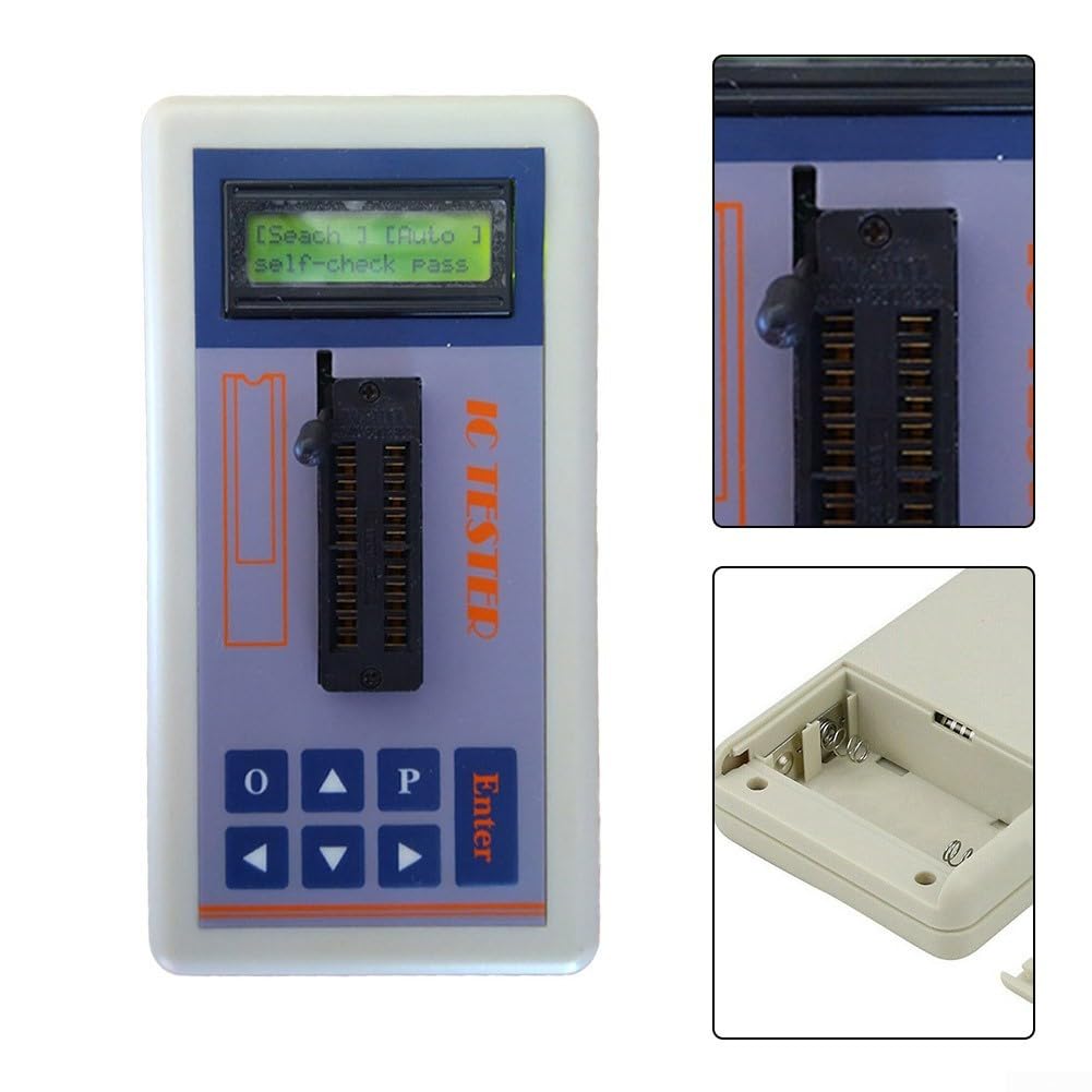 IC Chip Tester Auto-Identify Transistor LCD Display (probador)