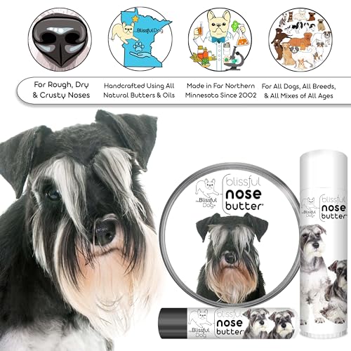 Image of The Blissful Dog Schnauzer Unscented Nose Butter, 2-Ounce