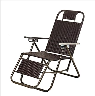 Tumbonas Silla Sillas de Playa Crespo para Acampar al Aire Libre Jardín Césped Piscina Silla de Gravedad Cero Carga de Aproximadamente 180 Kg-Si