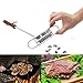 J.CREATER BBQ Branding Iron with Changeable Letters Barbecue Steak Names Tool Outdoor