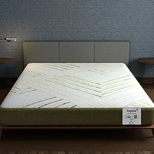 Livpure Smart Regal Latex Mattress | Stress Relieving Biocrystals |5D Sleep Zones | Luxury Cooling Comfort| with Dow ComfortScience | Bamboo Fabric | Single 78x36x8 inches with Removable Zipper Cover