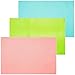 BJH Alfombrilla para Frigorífico Alfombrilla para Cajón Antideslizante Lavable Reutilizable 3 Piezas (29 cm x 45 cm) 3 Colores Diferentes Azul, Verde, Rosa