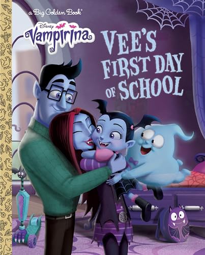 Vee's First Day of School (Disney Junior: Vampirina) (Big Golden Book)
