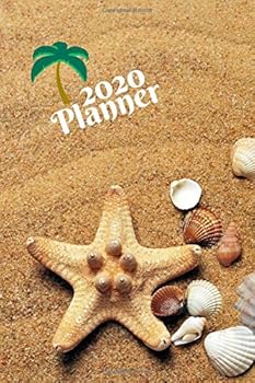2020 Planner : Beach and Seashells Themed 2020 Agenda