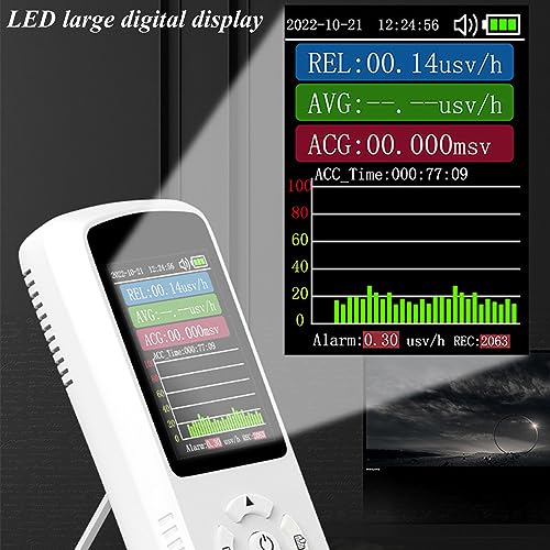 Medidor EMF Digital Recargable de Radiación Electromagnética miniatura 2