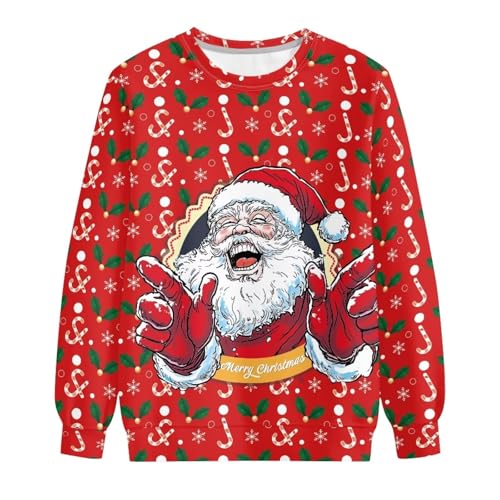 Sweat à capuche Père Noël Amzbeauty femme XXL, cadeau idéal de Noël