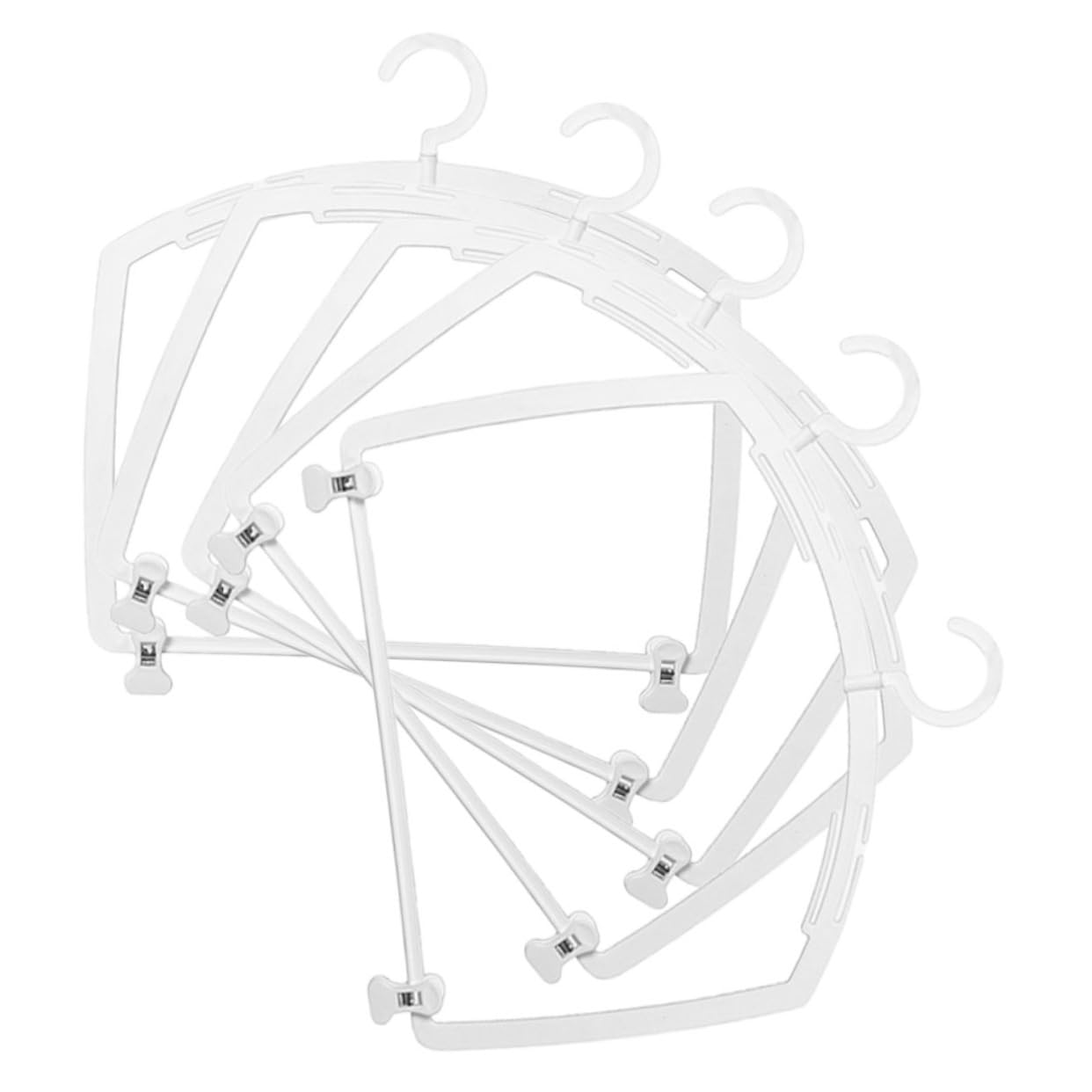 LALADEFIEE 5pcs Bikini Hanger Briefs Display Organizer for Swimwear Trunks Hooks Elegant Store Decoration for Swimsuit Showcasing