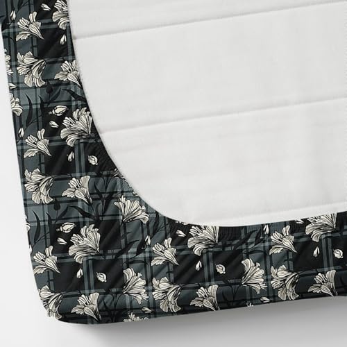 Image of NHD HOME Premium Cotton All Round Elastic Fitted Bedsheets with 2 Pillow Covers Double Bed All Around Elastic Supersoft Size - 72 x 78 +10 inches Dark Grey 200 tc - 220 tc