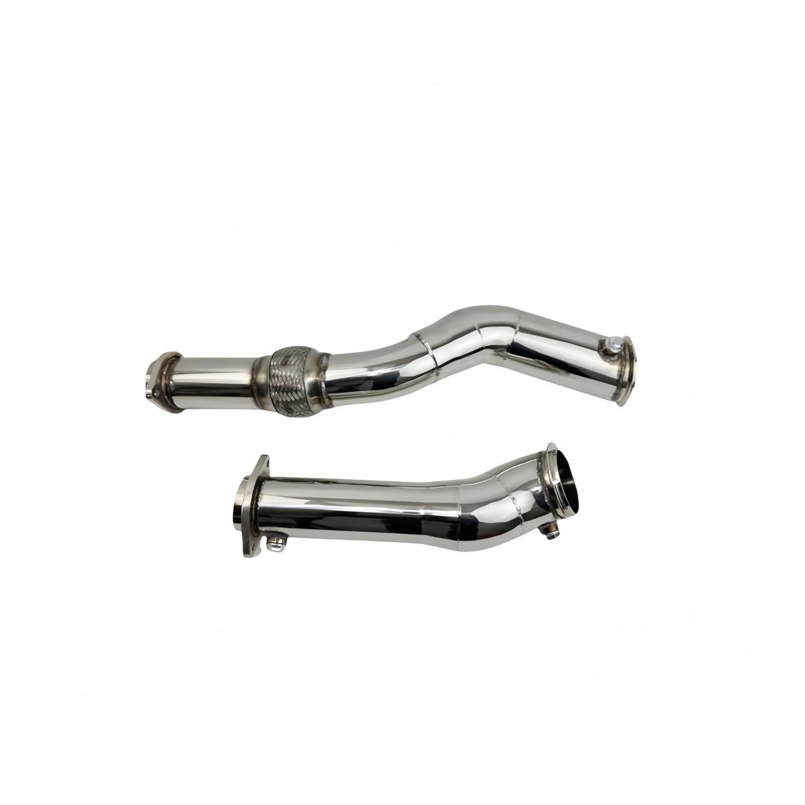 Tubo Escape Turbo Alto Flujo Acero Inoxidable Sin Catalizador 3,5 Pulgadas Para M3 M4 G80 M3 M4 G82 S58 3.0T 2022 2023 2024