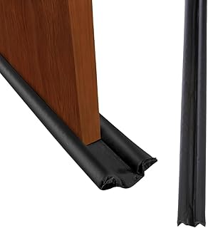 Protetor Veda Porta Duplo 80 cm Contra Bichos Previne Insetos Veda Fresta Bloqueia Poeira Isolamento Térmico e Acústico Tecido Premium Vedação de Ar Protetor de Portas para Casa - Produto 3 mais recomendado com 4.3 estrelas