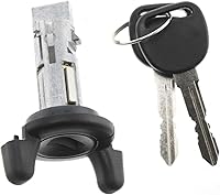 Vista 2 de Cilindro de bloqueo de encendido para GMC Sierra 1500 1999 2000 w/llaves Ubicación de montaje de la columna de dirección