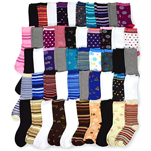 Image of TeeHee Socks Various Sample Socks Value Pack Bulk Socks Wholesale Lot for Women Men Children