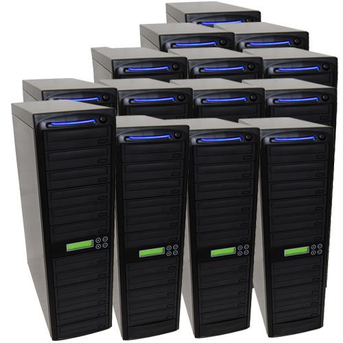 Image of Produplicator 1 to 300 CD /DVD SATA Daisy Chain Duplicator with 1TB HDD