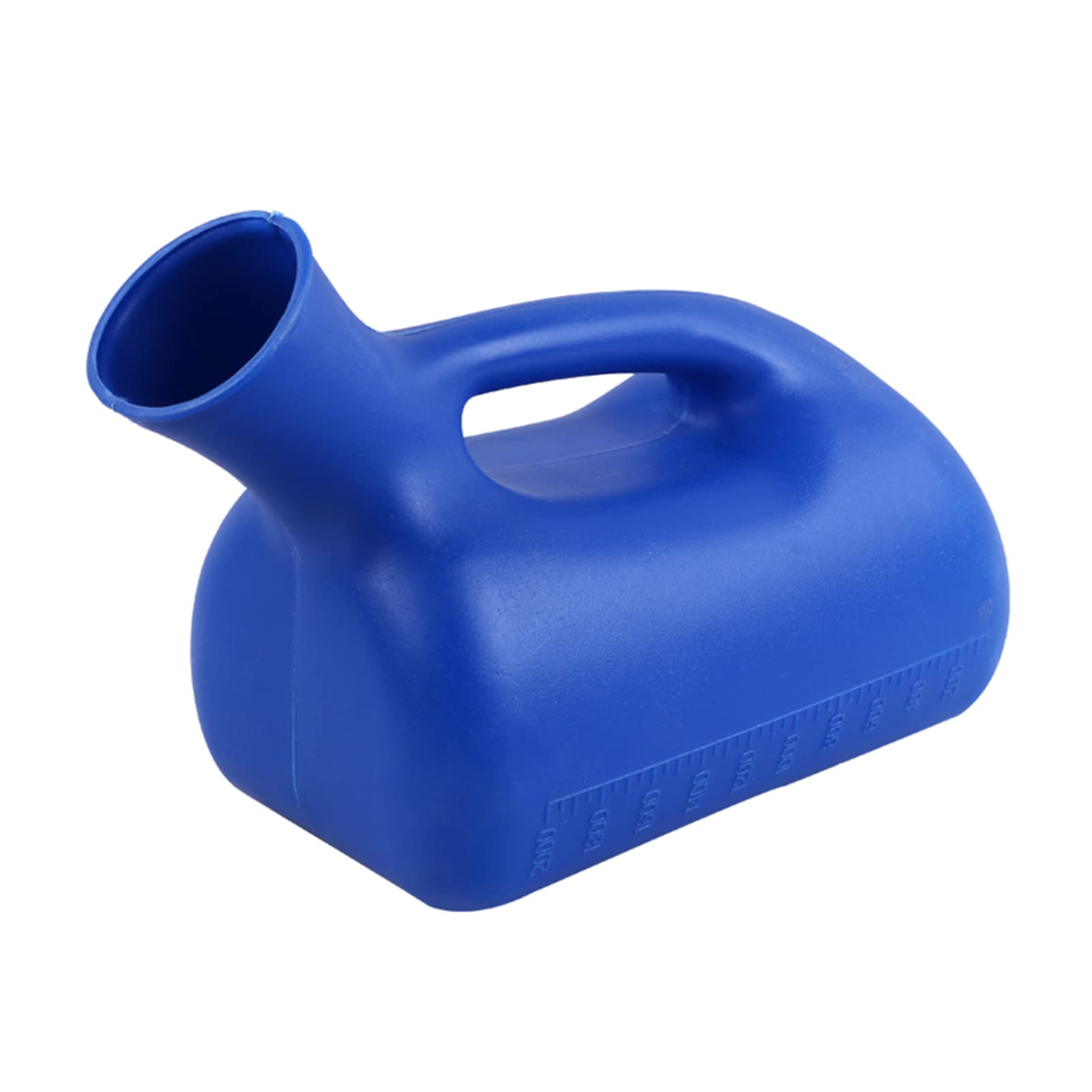 Urinales para Hombres Urinario Masculino Portátil con Tapa 2000 Ml Tazas De Orina De Gran Capacidad para Incontinencia, Ancianos, Viajes, Conducir, Acampar (Azul)(Size:5pcs)
