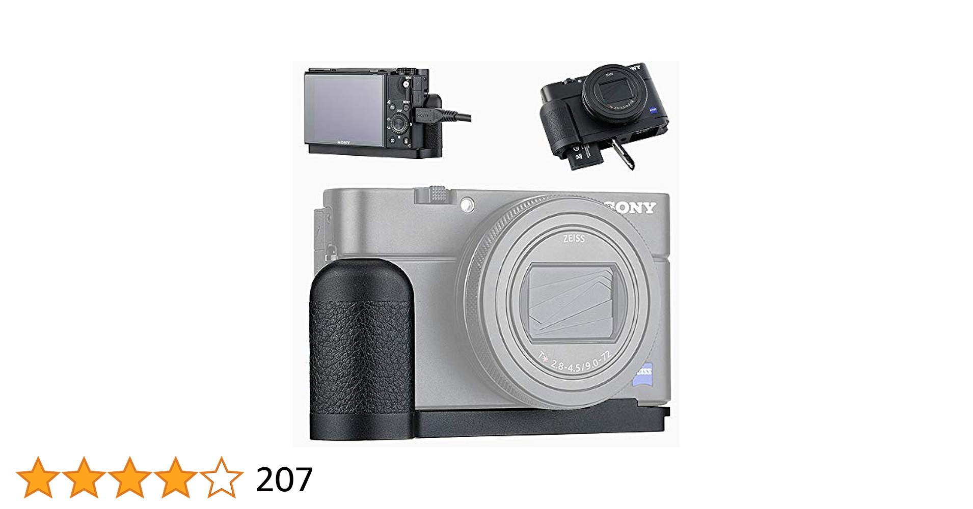 v Haoge HG-RX107 Skidproof Camera Bracket Holder Hand Grip