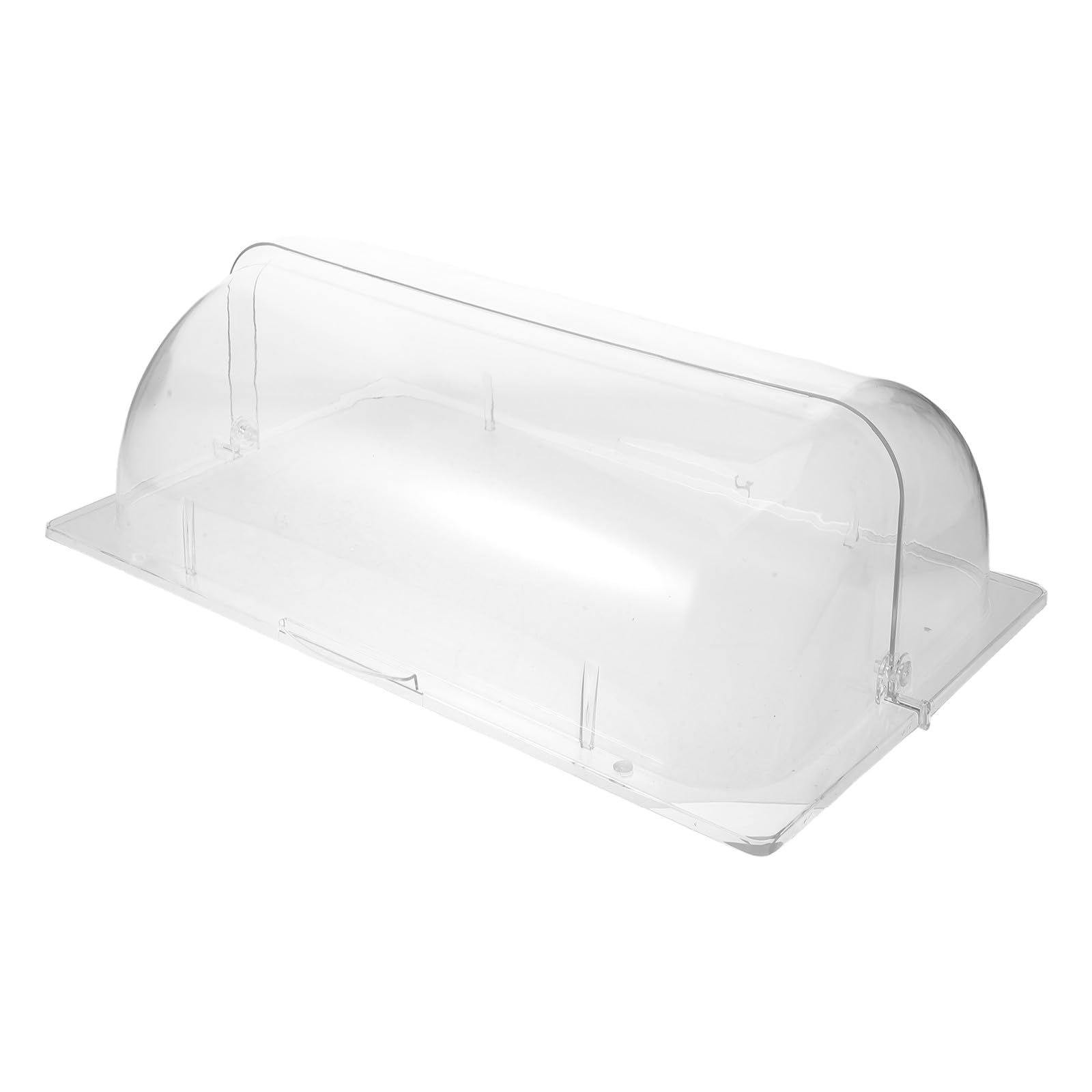 Coperchio Roll Top per Buffet Pan Mezzo Formato in PC Trasparente