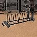 kowaku Barbell Rack Plate Stand Sturdy Commercial Gym Barbell Plate Workout Fitness Dumbbell Stand Barbells Storage Rack, S Flat Pads