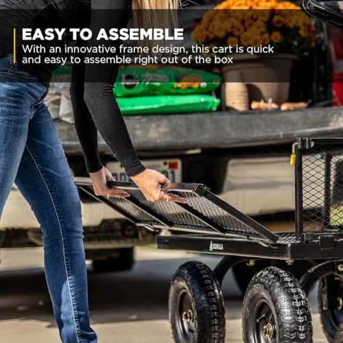 Heavy Duty Utility Trailer Foldable