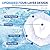 30 Count Disposable Toilet Brush Heads, Toilet Bowl Wand Refills for Clorox Toilet Cleaning, toilet scrubber refill?disposable toilet brush headrefills?Toilet Cleaning Sponges Heads for Bathtub, Floor