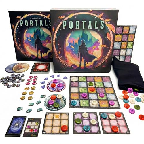 CrowD Games | Portals Board Game | Abstract Strategy Game