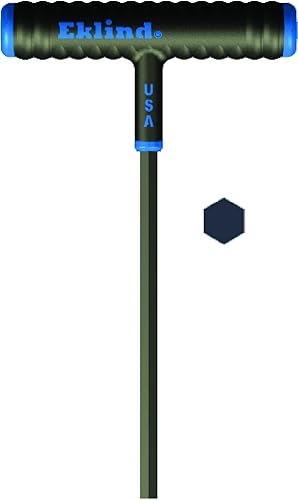 EKLIND 64985 9 MM Power-T Mango en T hexagonal llave Allen llave en T