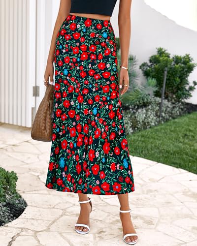 Image of BTFBM Satin Skirts for Women Trendy 2026 Summer Fall