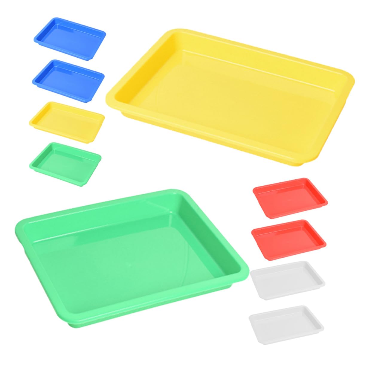 Plateau d'art A4 plastique Homoyoyo lot anti-désordre pour loisirs créatifs