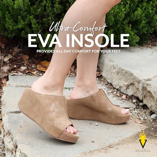 VOLATILE Women's Carrier Wedge Sandal4