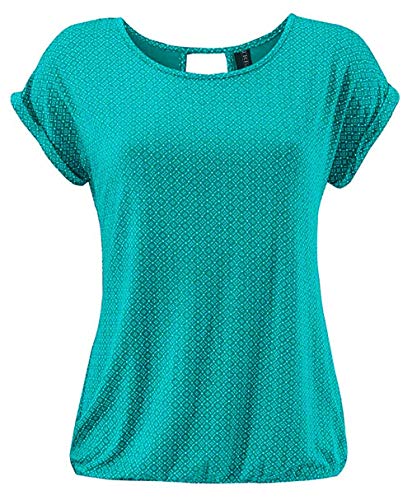 Tee shirt femme manches courtes col rond TrendiMax top tunique décontractée sport basiques