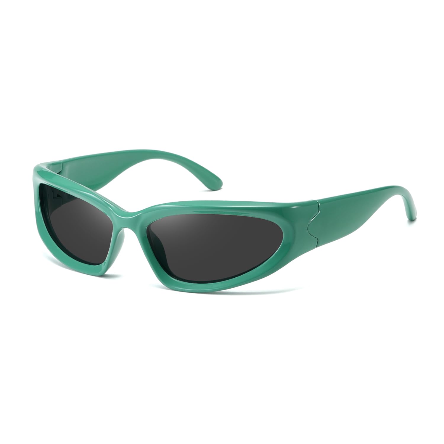 kimornY2K Wrap Around Polarized Sunglasses Womens men Swift Oval Fashion Sport Shades Sun Glasses K1273