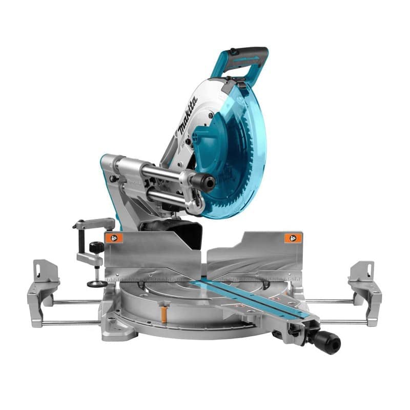 Sierra ingletadora radial de 36 V LXT Ø305 mm (2 x 6,0 Ah) con módulo AWS - MAKITA DLS211GT2U